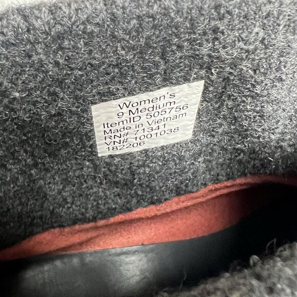 LL Bean Black East Point Waterproof Suede Chelsea Ankle Boots Size 9 - Picture 9 of 10